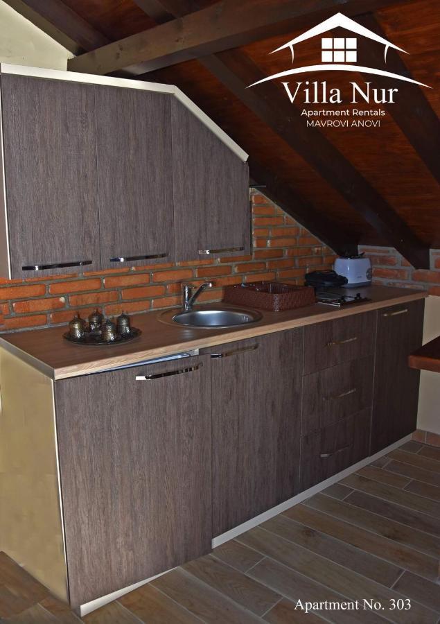 Villa Nur - Lake View Apartaments Mavrovi Anovi Ngoại thất bức ảnh