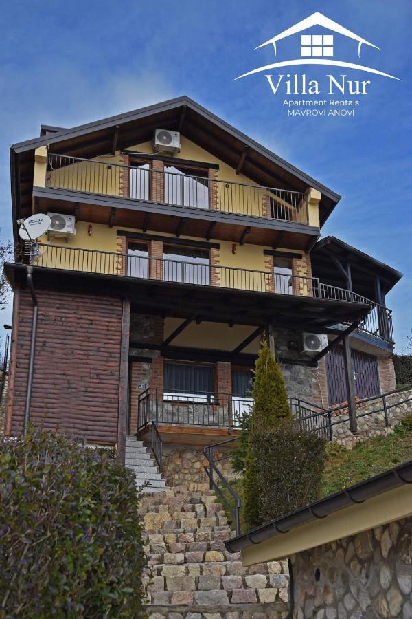 Villa Nur - Lake View Apartaments Mavrovi Anovi Ngoại thất bức ảnh